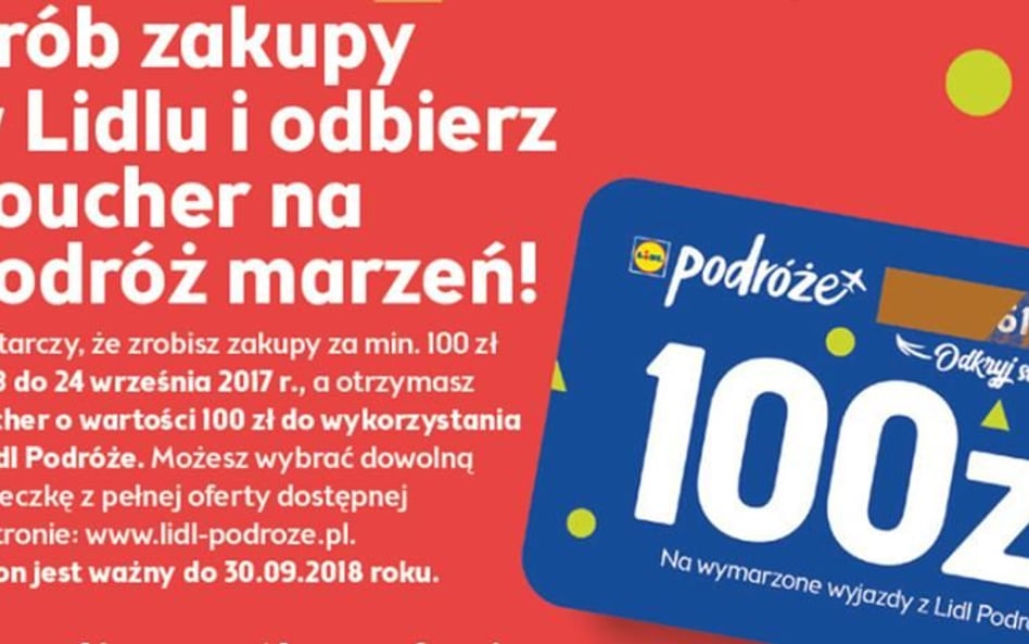 Bony Lidla będzie można zyskać robiąc zakupy od najbliższego poniedziałku do niedzieli