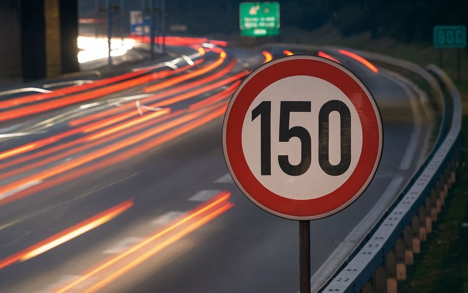 Czechy wprowadzają na wybranych odcinkach autostrad wyższe ograniczenie prędkości wynoszące 150 km/h