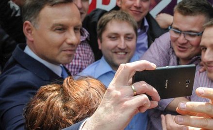 Andrzej Duda w kampanii był aktywny w internecie