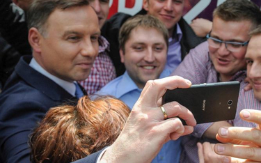 Andrzej Duda w kampanii był aktywny w internecie