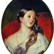Franz Xaver Winterhalter „Królowa Wiktoria”, 1843 r. (fot. artrenewal.org)
