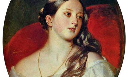 Franz Xaver Winterhalter „Królowa Wiktoria”, 1843 r. (fot. artrenewal.org)