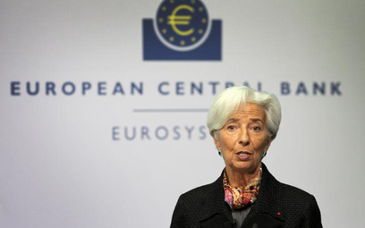 Christine Lagarde, szefowa EBC.