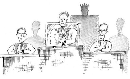 Wszyscy chcą sędziego w prawniczej koronie