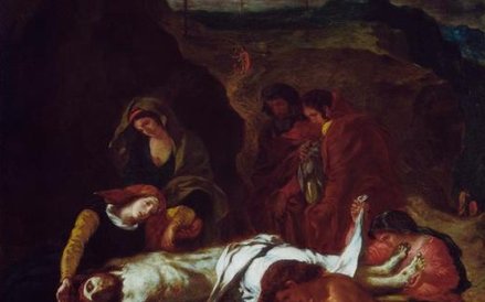 Eugene Delacroix, Opłakiwanie, 1848 r.