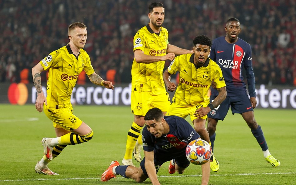 PSG rozbiło się o żółty mur. Borussia Dortmund w finale Ligi Mistrzów