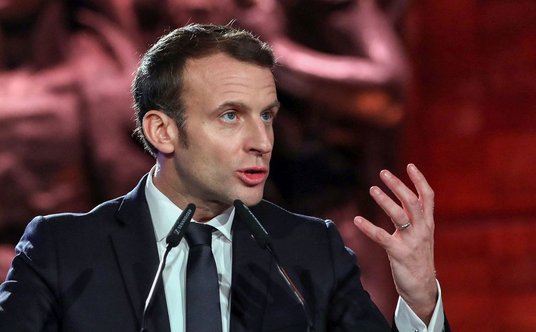 Prezydent Francji Emmanuel Macron
