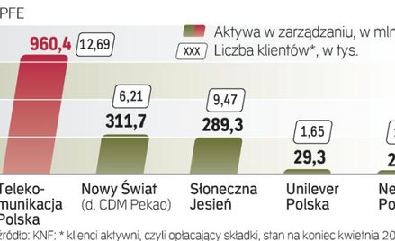 Które fundusze mają najwięcej pieniędzy