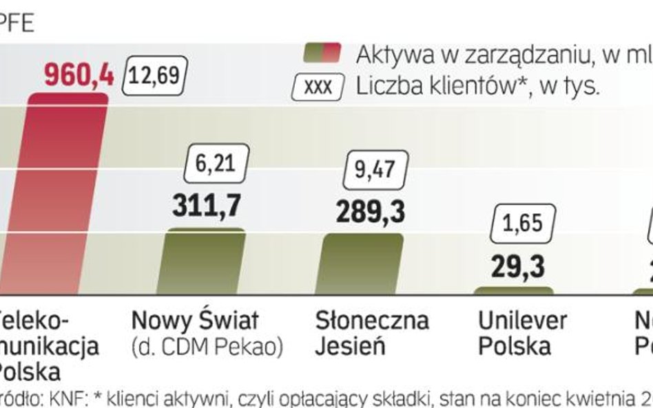 Które fundusze mają najwięcej pieniędzy