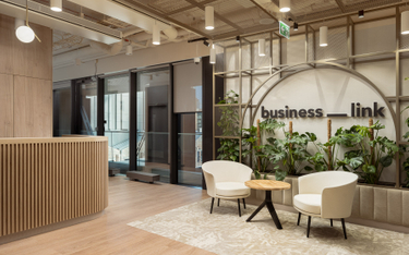 W biurowcu Skanska w Warszawie Business Link, operator elastycznych biur, oferuje najemcom niemal 2,