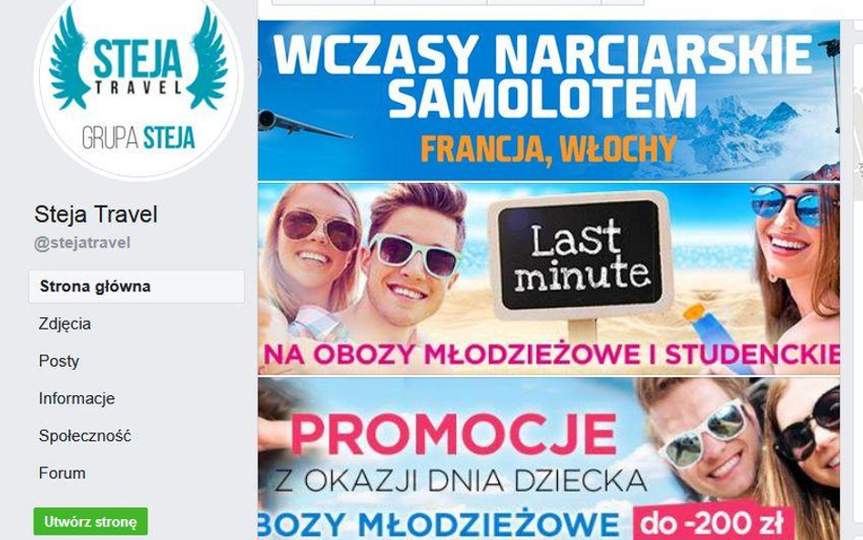 Steja Travel ogłasza upadłość