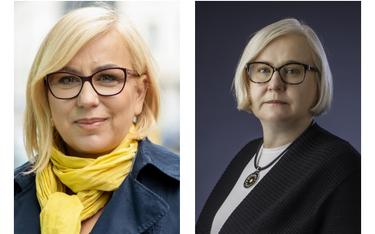 Posłanka Polski 2050 Paulina Hennig-Kloska (z lewej) i Marzena Czarnecka, profesor Uniwersytetu Ekon