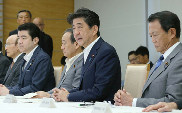 Premier Japonii chce wpisać armię do konstytucji