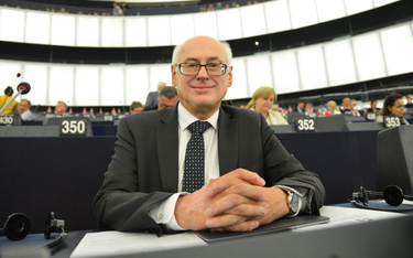 Prof. Zdzisław Krasnodębski na pierwszym posiedzeniu europarlamentu poprzedniej kadencji. 2 lipca 20