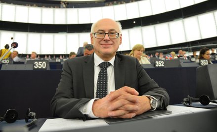 Prof. Zdzisław Krasnodębski na pierwszym posiedzeniu europarlamentu poprzedniej kadencji. 2 lipca 20