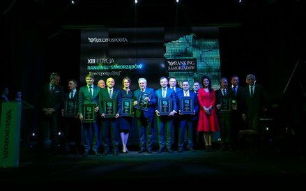 Nagrodzeni w kategorii gminy wiejskie.