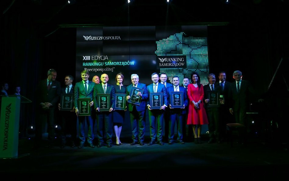 Nagrodzeni w kategorii gminy wiejskie.