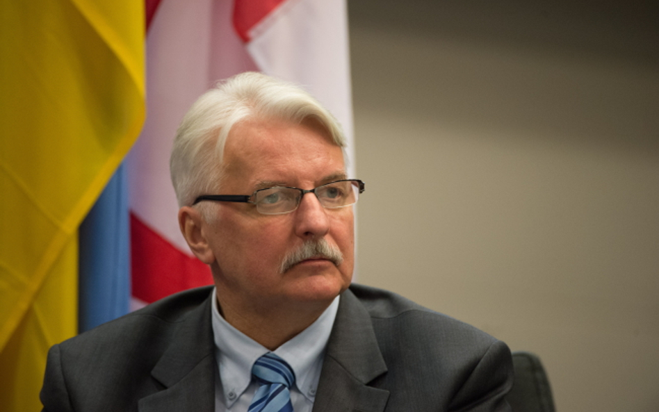 Waszczykowski: Być może zostaliśmy oszukani