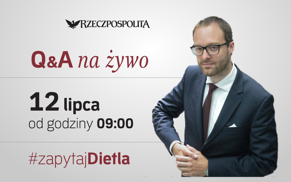 W czwartek #zapytajDietla, czyli wszystko co chcesz wiedzieć o giełdzie