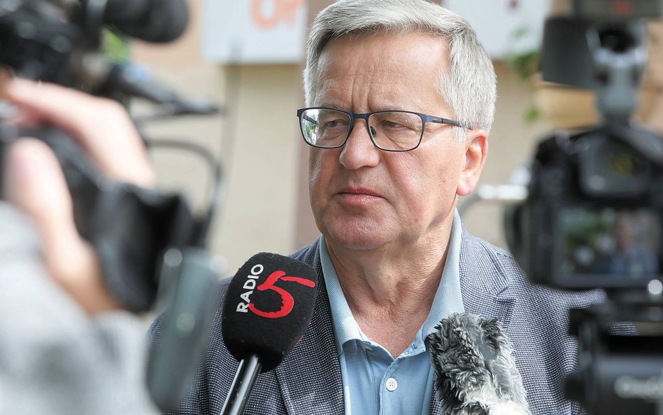 Komorowski: Mleko się wylało w Kaliszu