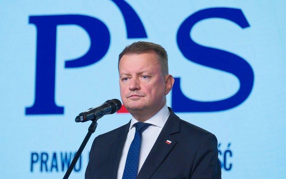 Szef klubu parlamentarnego PiS Mariusz Błaszczak