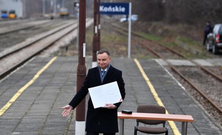 Andrzej Duda w Końskich