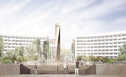 Projekt pomnika Bitwy Warszawskiej