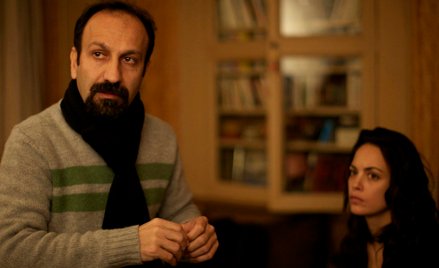 Reżyser Asghar Farhadi i Berenice Bejo (Marie) na planie „Przeszłości”