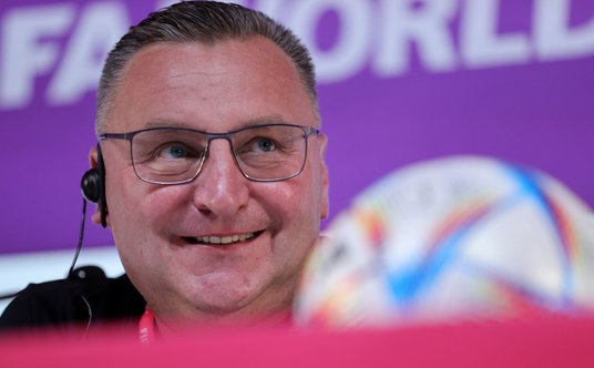 Selekcjoner polskiej kadry Czesław Michniewicz