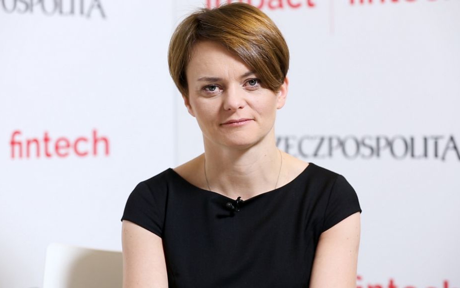 Jadwiga Emilewicz, Minister Przedsiębiorczości i Technologii.