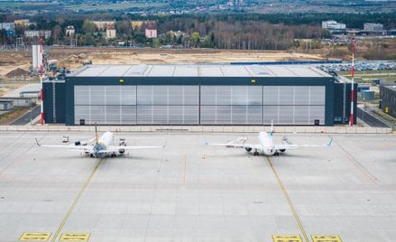 Hangar H4 to największy tego typu obiekt na katowickim lotnisku