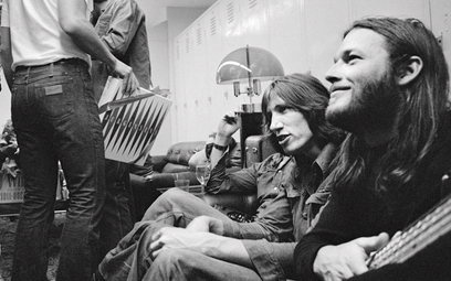 Roger Waters (od lewej) i David Gilmour podczas nagrania „The Dark Side of the Moon”. Dziś w stanie 