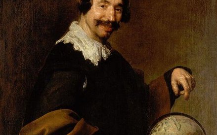 Demokryt, około 1627 - 1638, Olej na płótnie. Musée des Beaux-Arts, Rouen, Francja.