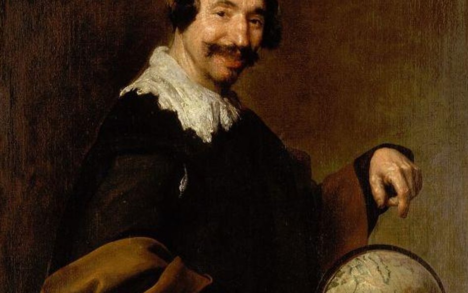 Demokryt, około 1627 - 1638, Olej na płótnie. Musée des Beaux-Arts, Rouen, Francja.