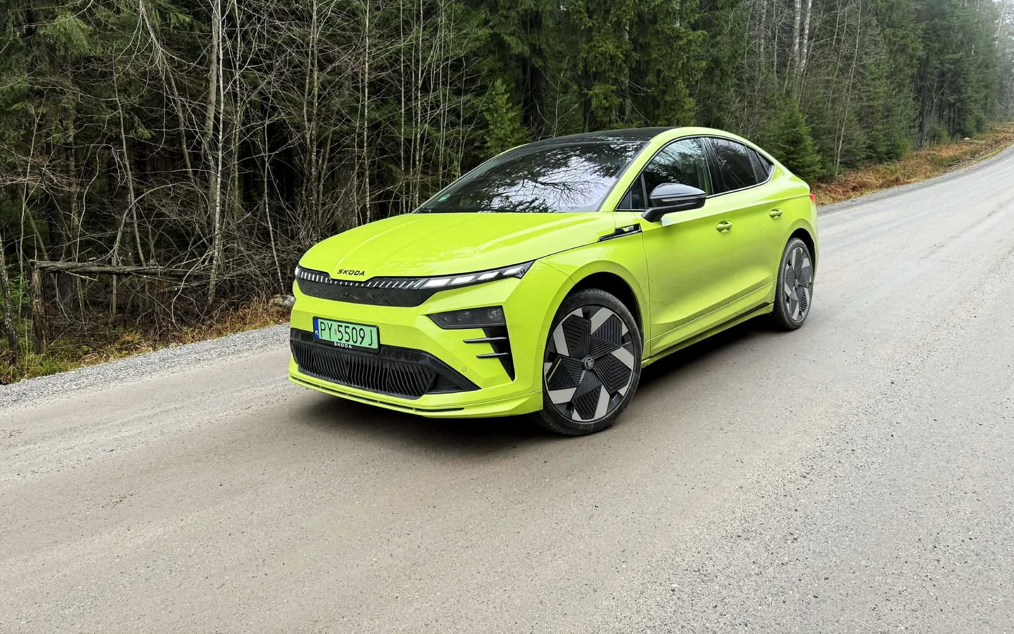 Škoda Enyaq RS 4x4: Fińska próba generalna