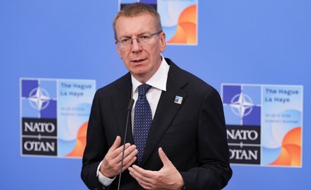 Prezydent Łotwy Edgars Rinkeviczs