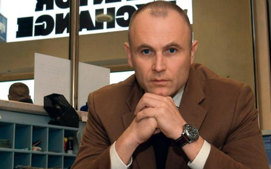 Piotr Zaleski, właściciel kantoru Conti, spędził w Areszcie Śledczym w Braniewie 157 dni. Niesłuszni