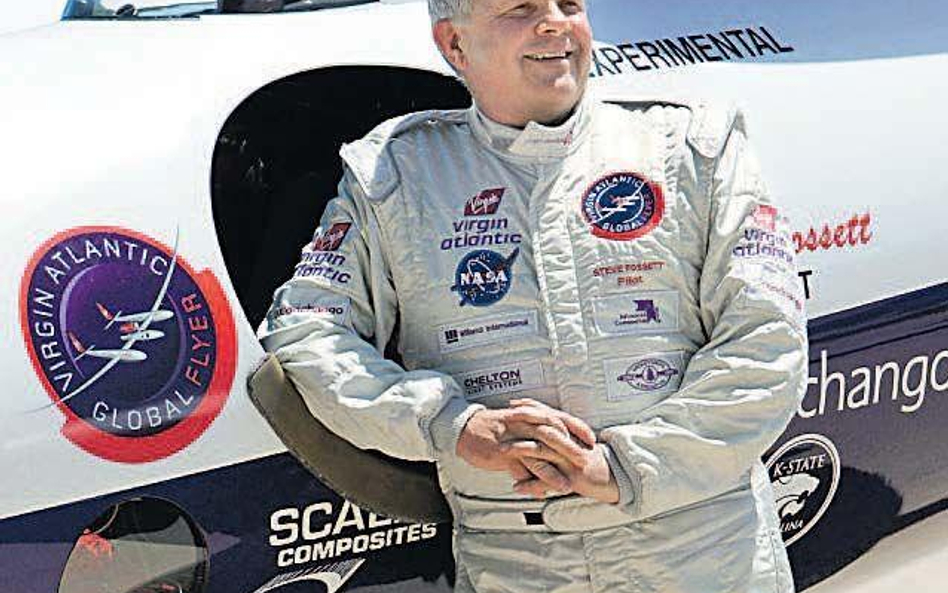 Steve Fossett pobił wiele rekordów, m.in. lotniczych i żeglarskich