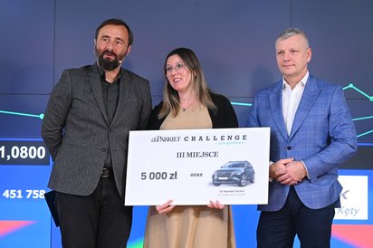 Nagroda za trzecie miejsce powędrowała do Justyny Maksymiuk