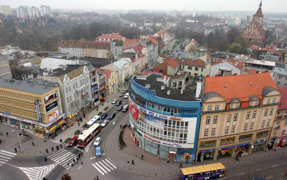 Olsztyn - widok na State Miasto, 2004 rok