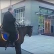 Radny Puczkowskij dojechał na posiedzenie