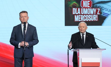 Mariusz Błaszczak i Jarosław Kaczyński