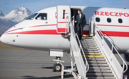 Rządowy Gulfstream i Marek Kuchciński