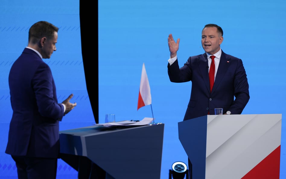 Rafał Trzaskowski i Karol Nawrocki