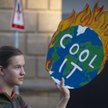 Uczestniczka protestu w ramach strajku klimatycznego