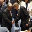 Antonio Guterres i Siergiej Ławrow, 24 kwietnia