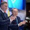 Prezydenci Andrzej Duda i Nursułtan Nazrabajew podczas Kazachstańsko-Polskiego Forum Gospodarczego w