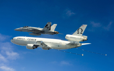 Firma Omega Air Refueling realizuje usługi tankowania powietrznego na rzecz Departmentu Obrony USA o