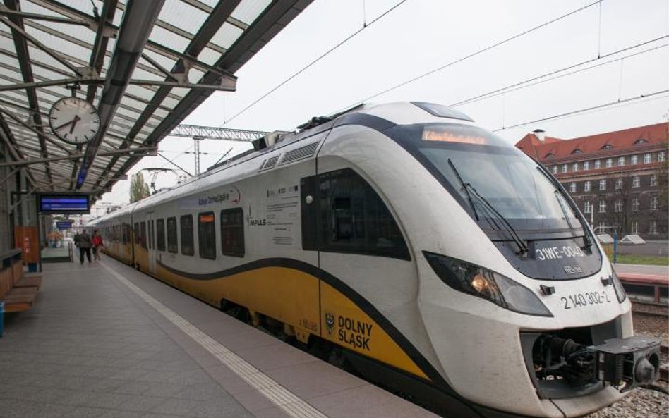 Nowe składy jeżdżące po Dolnym Śląsku będą mogły osiągnąć prędkość 160/km