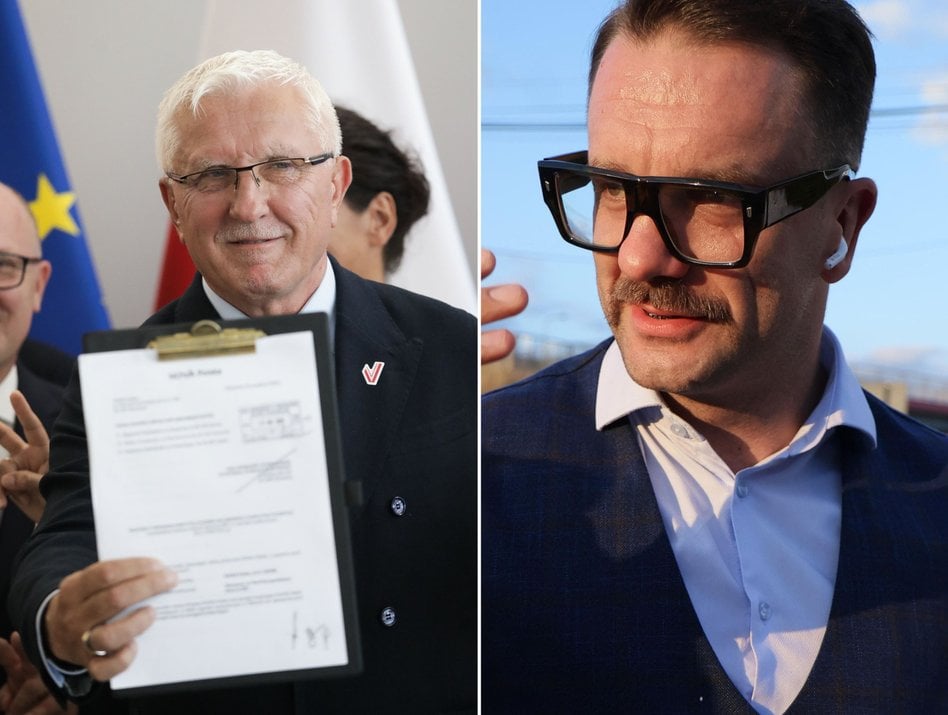 Wadim Tyszkiewicz i Łukasz Mejza